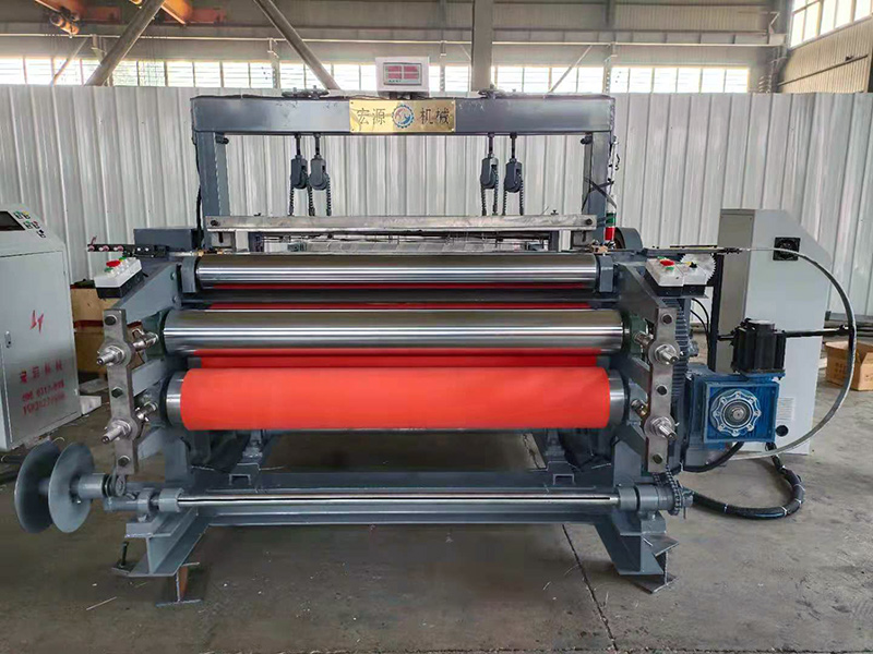  130E Full CNC Diamond Mesh Weaving Machine